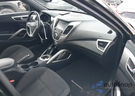 2017 Hyundai Veloster Value Edition from USA, damaged, VIN KMHTC6ADXHU317194